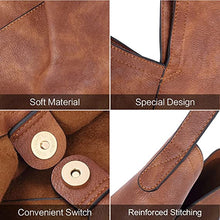 Load image into Gallery viewer, Hobo Bags for Women Vegan Leather Purses Designer Handbags Tote Fashion Large Ladies Shoulder Bag