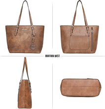 Load image into Gallery viewer, Women Handbags Set Tote Bag for Women Large and Medium Shoulder Bag Satchel Hobo 2pcs Purse Set