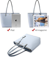 Load image into Gallery viewer, Purses and Handbags for Women Fashion Tote Bags Shoulder Bag Top Handle Satchel Bags Purse Set 3pcs