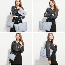 Load image into Gallery viewer, Purses and Handbags for Women Fashion Tote Bags Shoulder Bag Top Handle Satchel Bags Purse Set 3pcs
