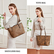 Load image into Gallery viewer, Women Handbags Set Tote Bag for Women Large and Medium Shoulder Bag Satchel Hobo 2pcs Purse Set
